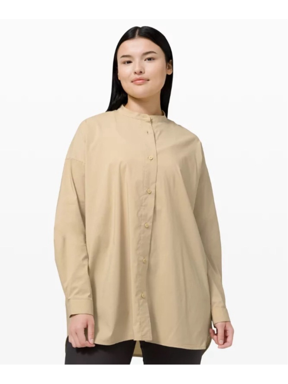Lululemon All Days Shirt Trench Size 10